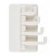 thumbnail image 2 of Ganchos para colgar creativos ganchos giratorios de cuatro eslabones, toallero de viscosa resistente, estante de pared para baño, gancho adhesivo perforante y sin dejar rastro., 2 of 2