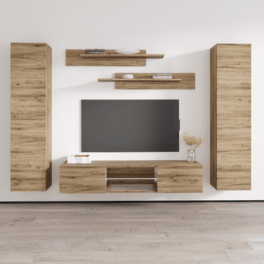 Fly AB1 33TV Wall Mounted Floating Modern Entertainment Center