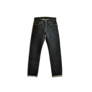 Saucezhan 316XX-18OZ Mens Jeans Straight Leg Regular Fit Mid Rise Sanforized Selvedge Denim 18 oz
