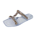 thumbnail image 2 of Sandalias de verano para mujer Sandalias planas sin cordones Zapatos romanos Sandalias informales con punta abierta Wmkox8yii  ytu8821, 2 of 7