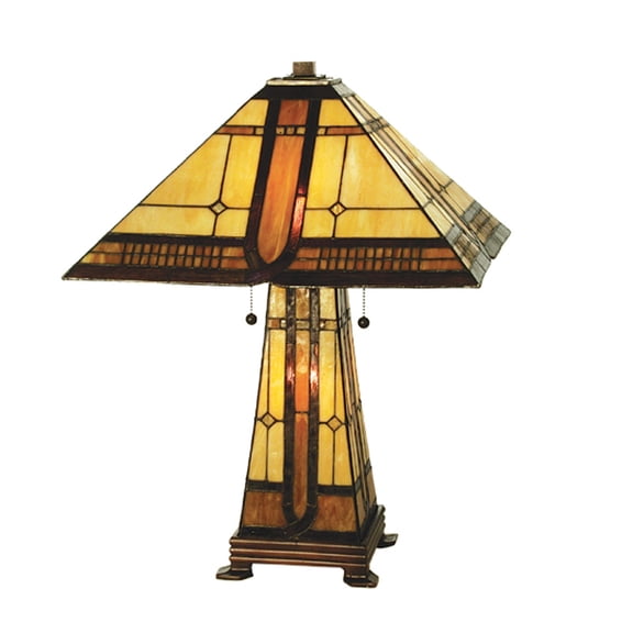 Sierra Prairie Mission Lighted Base Table Lamp