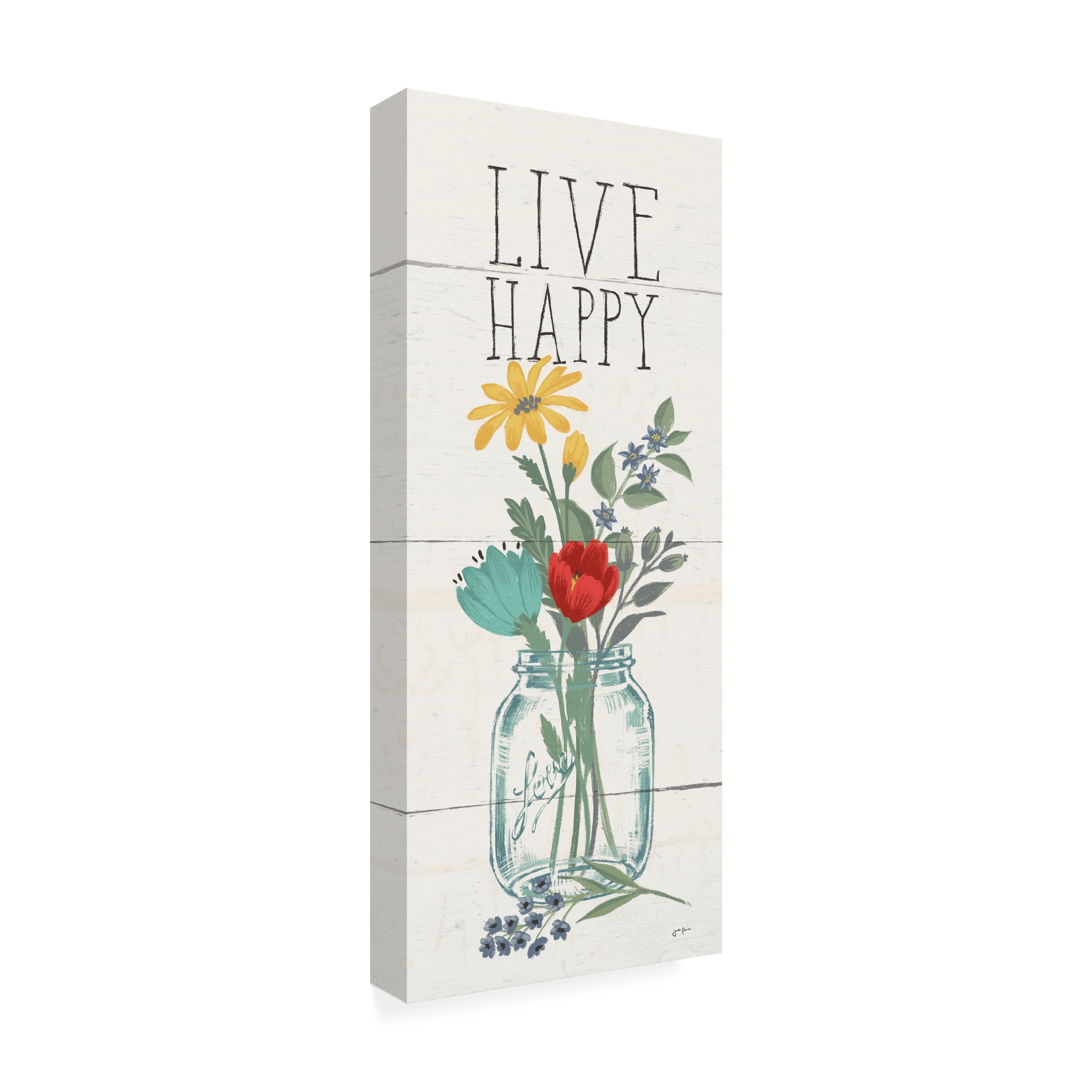 Janelle Penner 'Blooming Thoughts XI' Canvas Art