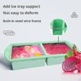 thumbnail image 2 of Silicone Soup Freezer Tray with Flexible Lid BPA-Free Leak-proof Versatile Freezing Molds for Soups Sauces And Complementary Food, 2 of 5
