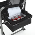 thumbnail image 2 of ARROWHEAD OUTDOOR Folding Director’s Chair w/Side Table & Integrated Cooler, Cup Holder, Storage Pouch, Breathable Mesh Back, Supports up to 450lbs, Carrying Case, Steel Frame, High-Grade 900D Canvas, 2 of 16