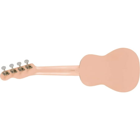 Fender - Venice Soprano 4-String Ukulele - Shell Pink