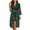 Bow Xmas Tree, variant on Yuyamidu Xmas Tree Bathrobes for Women 3/4 Sleeve Robes Size 2XL Bow Kimono Robe Christmas Nightgown with Waist Belt for Morning Routine Ladies V Neck Sleep Dress