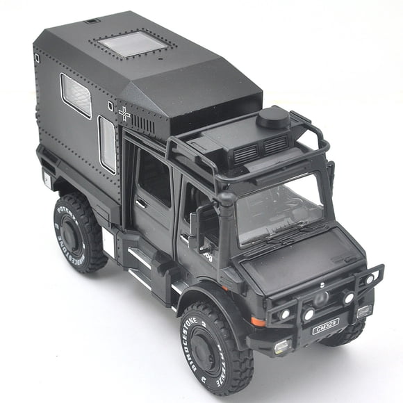 1: 32 Mercedes Benz Unimog Die Cast Metal Alloy Model Car Sound and Lighting Pullback Series Children's Toy Gifts