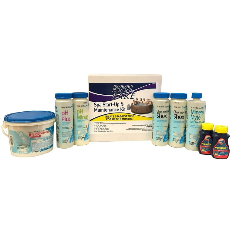 Liking Spa – Professional Maintenance and Cleaning Kit for Hot Tub
