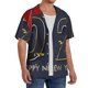 thumbnail image 2 of Fotbe 2025 New Year 2 Camisa Estampada de Manga Corta para Hombre, Casual de Verano, Estilo Playero, Sin Arrugas-Small, 2 of 5