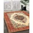 thumbnail image 3 of Ahgly Company Machine Washable Indoor Rectangle Traditional Red Area Rugs, 2' x 4', 3 of 7