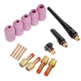 thumbnail image 4 of Welding Torch Nozzle, Welding Torch Back , 17Pcs/Set Long Service Life Welding Torch Parts For 26 Tig Welding Torch Replacement Parts Of Wp-17/18, 4 of 8