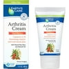 Earth’s Care Arthritis Pain Relief Cream 0.1% Capsaicin with Almond Oil, Shea Butter & Rice Bran, 2.4 Oz