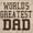 Sand, variant on Father's Day World's Greatest Dad Hoodie Hooded Sweatshirt Men Brisco Brands S