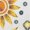 White, variant on Whimsical Sunflower Crescent Moon Graphic Tees Womans T shirt Black/White S-5XL Shirts Mystical Nature Tops