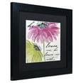 thumbnail image 3 of Trademark Fine Art "Daisy Morning III" Canvas Art by Color Bakery Black Matte, Black Frame, 3 of 4