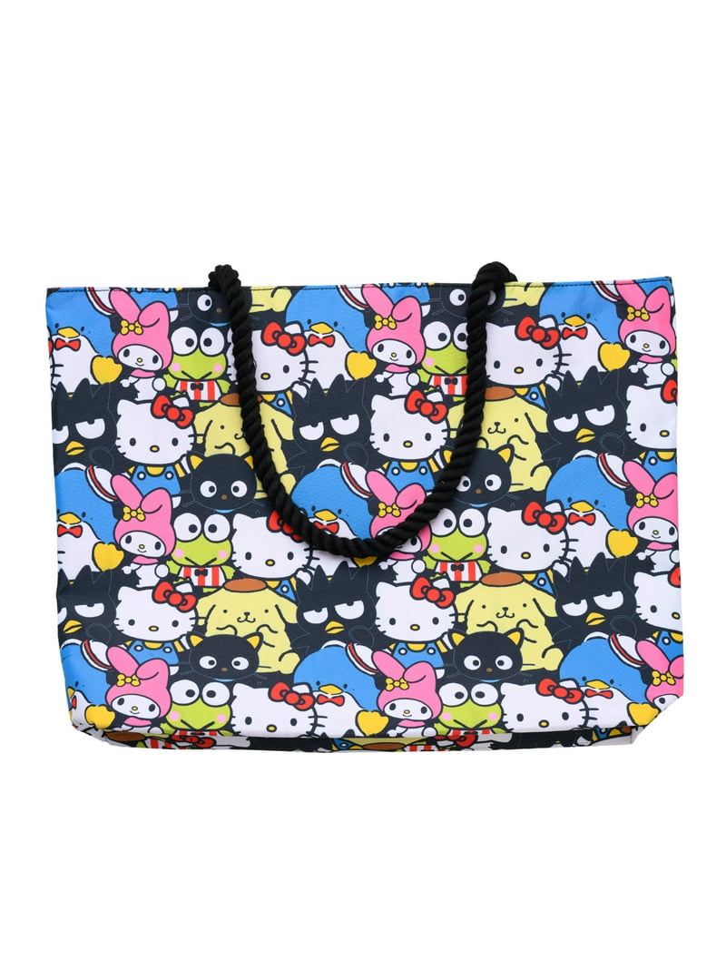 Tote Bag Bolsas Loungefly Hello Kitty Womens Natural Hello Kitty