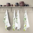 thumbnail image 5 of GZHJMY Watercolor Wildflowers Kitchen Towels Set of 4 Dishcloths Hand Towels Tea Towels Ultra Absorbent for Cleaning Washing Drying Dishes Tableware 28'' x 18'', 5 of 7