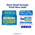 Bonine NonDrowsy Motion Sickness Relief 32 Chewable Tablets with