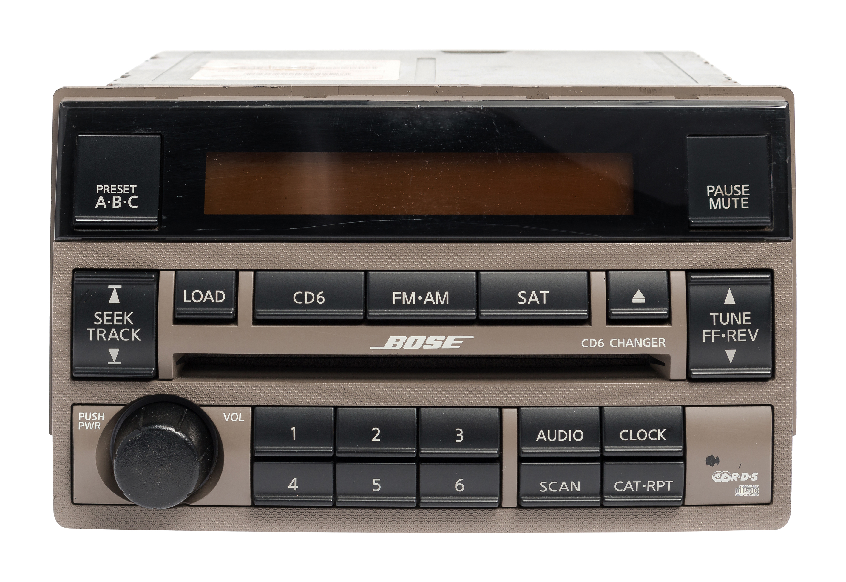 Restored 2005-2006 Nissan Altima AM FM Radio Sat 6 Disc CD MP3 Player Player 28185-ZB20C (Refurbished)