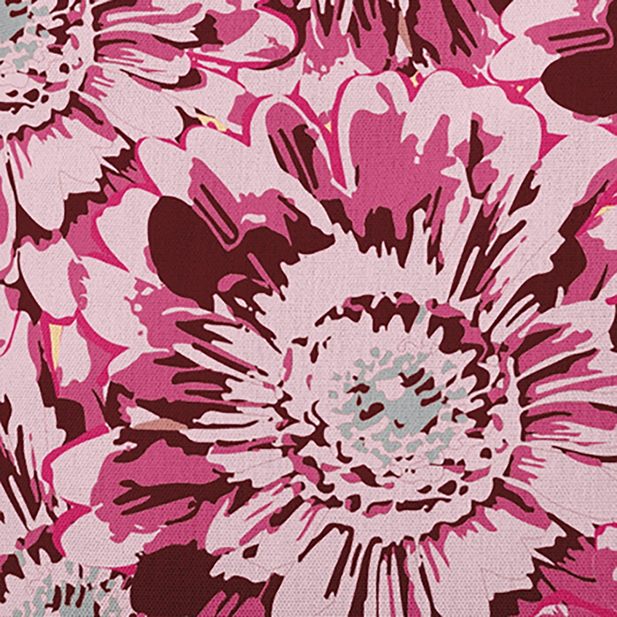 16" x 16" Simply Daisy Big Flowers Polyester Accent Pillow, Pink Qty 1