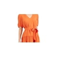thumbnail image 2 of INC Womens V-Neck Above Knee Mini Dress, 2 of 3