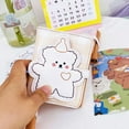 thumbnail image 4 of KUIZAP Little Bear Wallet Cartoon Women's Short Wallet Button 30% PU Card Bag(style B), 4 of 7