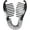 Black, variant on Motique Accessories Flexible Interlocking Banana Hair Clip Clincher Two Sides Hair Comb - Purple