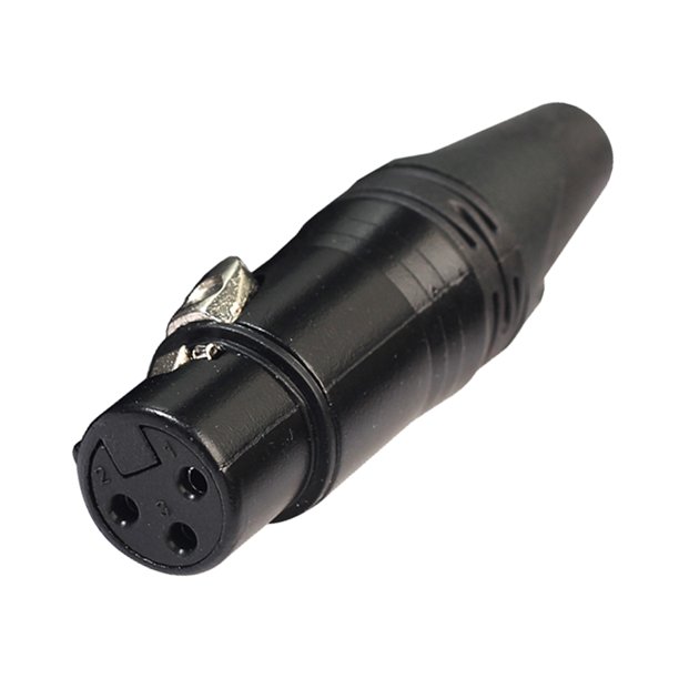 10uds. DIY micrófono XLR 3 pines conector hembra Cable conector de soldadura adaptador de micrófono