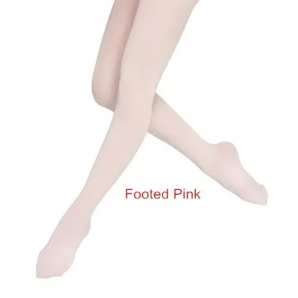 Collants à Pieds pour Femmes Adultes et Enfants pour la Danse, Taille Élastique, Sans Pieds, Serrés, pour Filles, Convertibles en Collants de Ballet