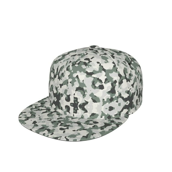 Snapback Hats For Men Women Print Camouflage Pattern Flat Bill Brim Baseball Cap Printed Hat