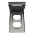 thumbnail image 1 of Placa Exterior Para Contacto Leviton Nylon Gris, 1 of 3
