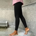 thumbnail image 6 of FNFYFH Womens Ribbed Knit Leggings Soft Stretchy Yoga Pants Fall Leggings Underwear Bottoms, 6 of 9