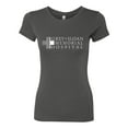 thumbnail image 2 of Grey Sloan Grey's Anatomy Pop Female Slim Fit Junior Tee, Dark Grey, 2XL, 2 of 3