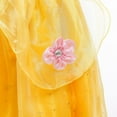thumbnail image 6 of Girls Belle Princess Birthday Party Dress Yellow Costume Halloween Christmas Outfits, 6 of 7