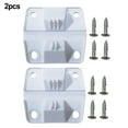 thumbnail image 1 of For Coleman Cooler Plastic Hinge Set Replacement 2X Hinges 8X Screws 5283-1141, 1 of 9