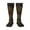 2 Black-1, variant on Casino Icons Pattern Women’s Knee High Crew Socks,Trouser Socks Comfortable, Breathable, Moisture-Wicking and Soft