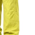thumbnail image 5 of BRELIL Men's Cargo Pants Loose Fit Wide Leg Drawstring Casual Streetwear Activewear Quick Dry Joggers Workout Hiking Trousers Solid Fall Fashion, Yellow XL, 5 of 5
