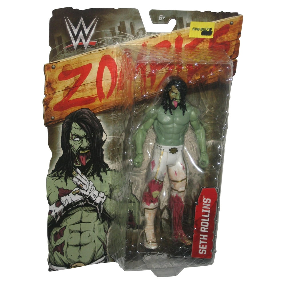 WWE Zombie Seth Rollins Wrestling (2016) Mattel Action Figure - Walmart ...