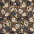 thumbnail image 1 of Designer Fabrics A378 54 in. Wide Silver Grey And Beige Leaves And Roses Tweed Textured Metallic Upholstery Fabric, 1 of 1