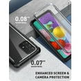 thumbnail image 6 of i-Blason Ares Series Case Designed for Samsung Galaxy A52 4G/5G (2021) Case, Dual Layer Rugged Clear Bumper Case with Built-in Screen Protector (Black), 6 of 8