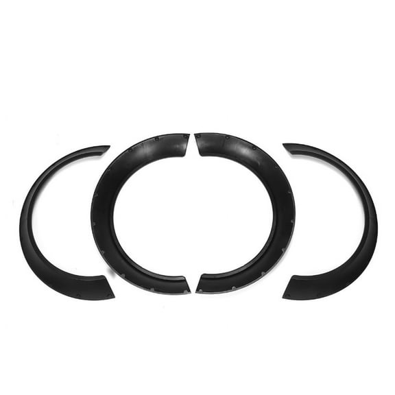4Pcs 800mm Flexible Car Fender Flares Extra Wide Body Wheel Arches
