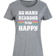 thumbnail image 3 of Instant Message - Inspirational - So Many Reasons to be Happy - Women's Any Way Dress, 3 of 7