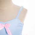 thumbnail image 7 of IBTOM CASTLE Baby Girl Dress Satin Bubble Pink Bow Ruffle Pageant Formal Princess Toddler Girl Fancy Dress Photo Shoot 2-3T Blue, 7 of 7