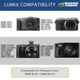 thumbnail image 2 of Wasabi Power Battery (3-Pack) and Dual Charger for Panasonic DMW-BLE9, DMW-BLG10, 2 of 7