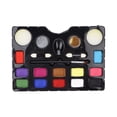 thumbnail image 2 of Face Body Paint Kit, Bright Color Professional Water Based Face Painting Palette For Cosplay Party For Children ANGGREK Otros, 2 of 8