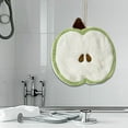 thumbnail image 6 of Mouliraty Apples Fruit Hand Towel Can Be Hung Without Shedding Super Absorbent Kitchen Supplies Children's Squares Towel Hand Towel, 6 of 6