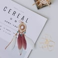 thumbnail image 2 of MasteelfCA 50pcs Chic Double Holes Earring Rings Hanging Pendants Charms DIY Making Material Kit Eardrop Accessory for Woman (Fan Shape, Golden), 2 of 8