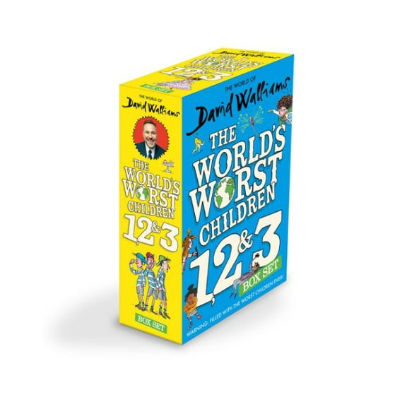 David Walliams The World's Worst Children (illustrated) 3 Books - Ages 7-12 Paperback