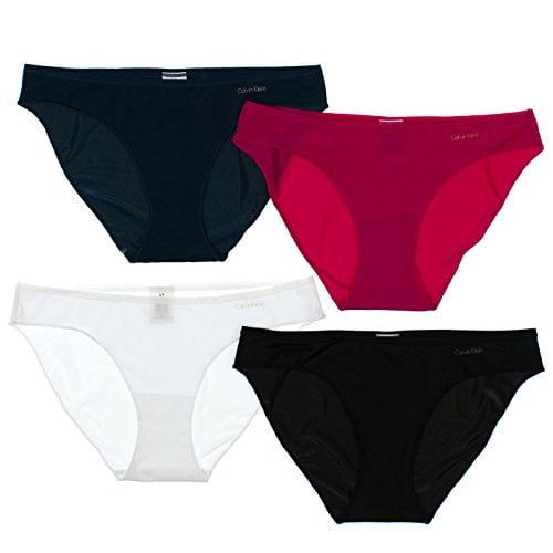 Calvin Klein Calvin Klein Womens 4Pack Microfiber Bikini Panties XL