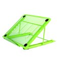 thumbnail image 1 of Matsuzay Soporte para tableta portátil de malla de acero, soporte plegable ajustable para ordenador portátil, soporte para Juegos de teclado y mouse para computadora Verde, 1 of 1